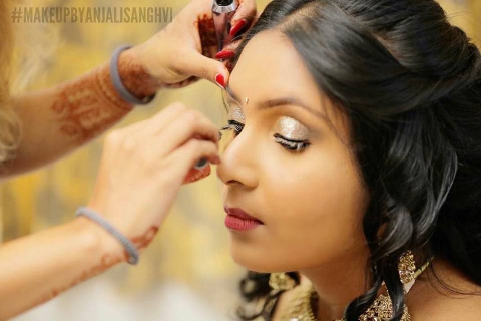 Bridal makeup