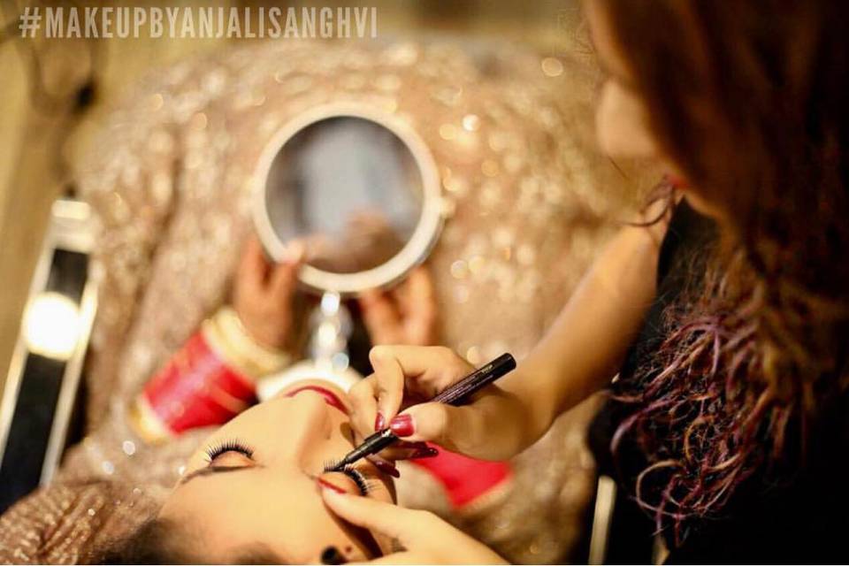 Bridal makeup