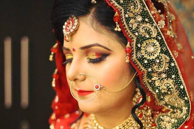 Bridal makeup