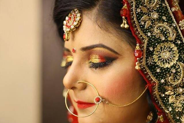 Bridal makeup