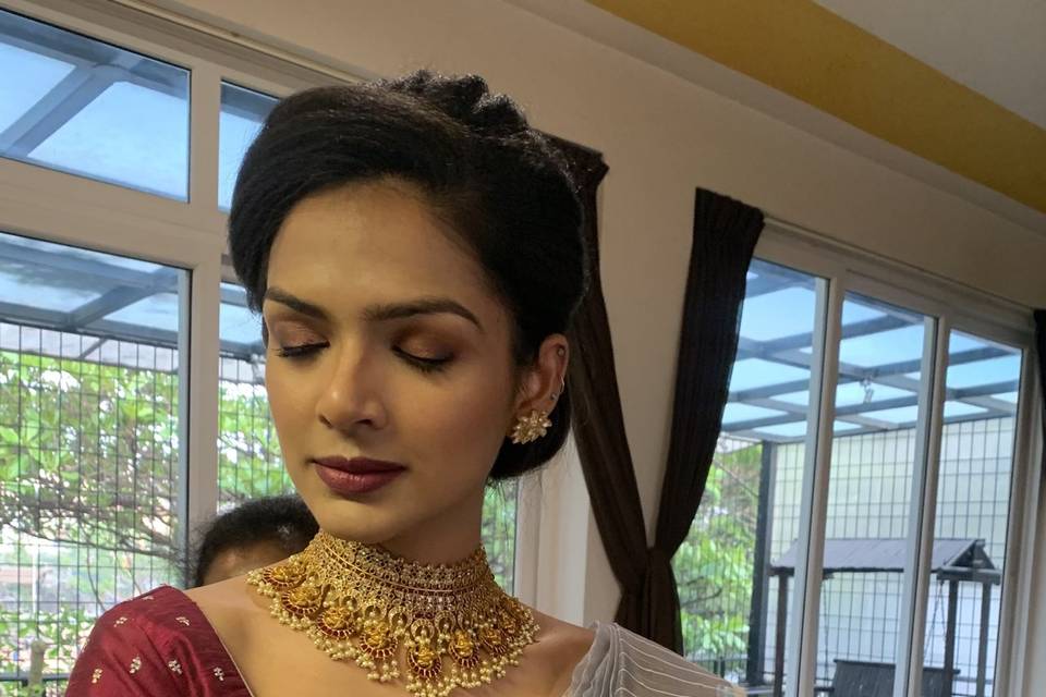 Bridal makeup