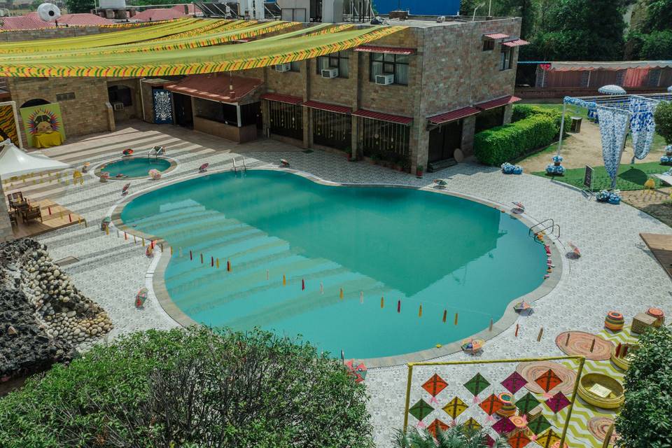 Poolside