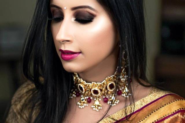 Bridal makeup