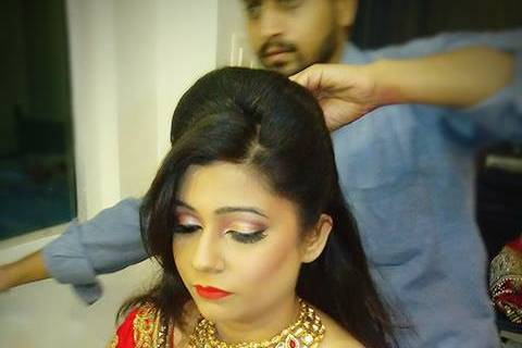 Bridal makeup