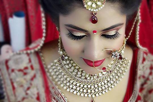 Bridal makeup