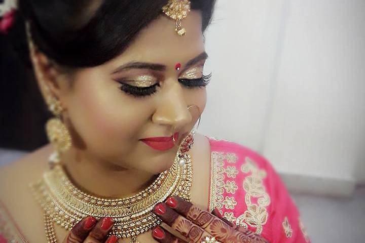 Bridal makeup