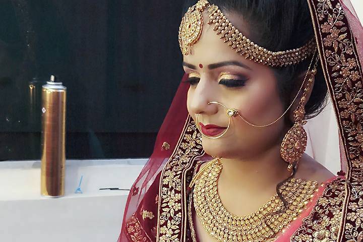 Bridal makeup