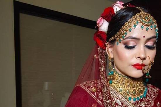 Bridal makeup