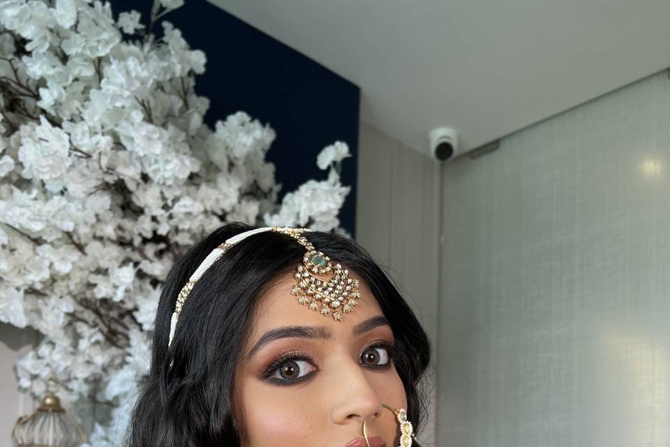 Bridal makeup