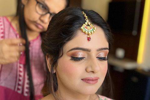 Bridal makeup