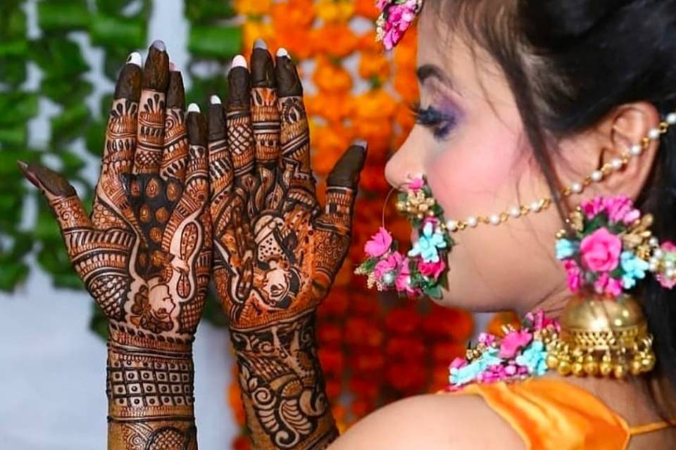 Bridal mehndi design