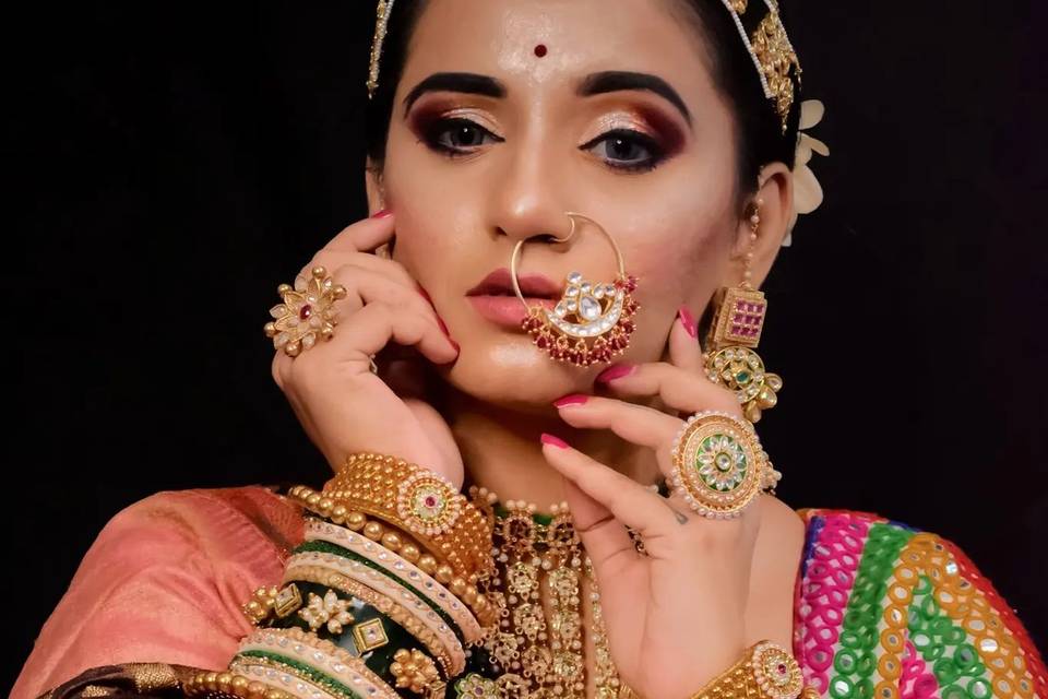 Bridal makeup