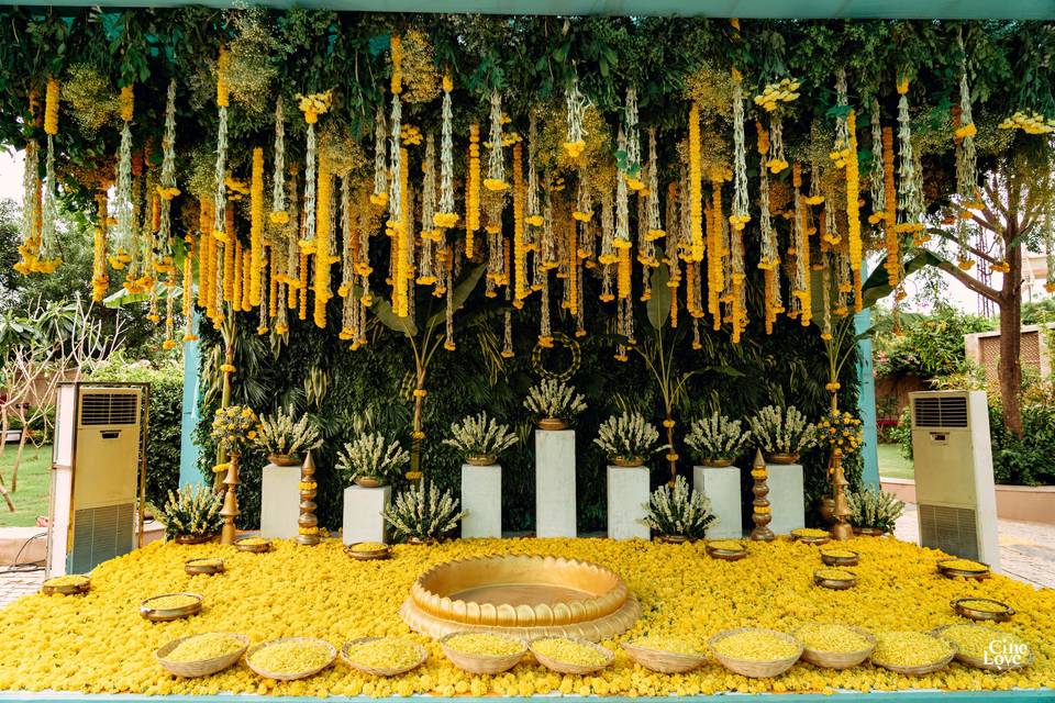 Haldi decor