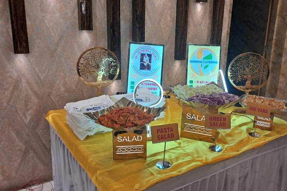 Catering setup