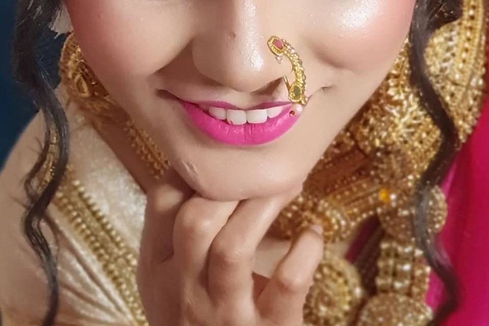 Bridal makeup