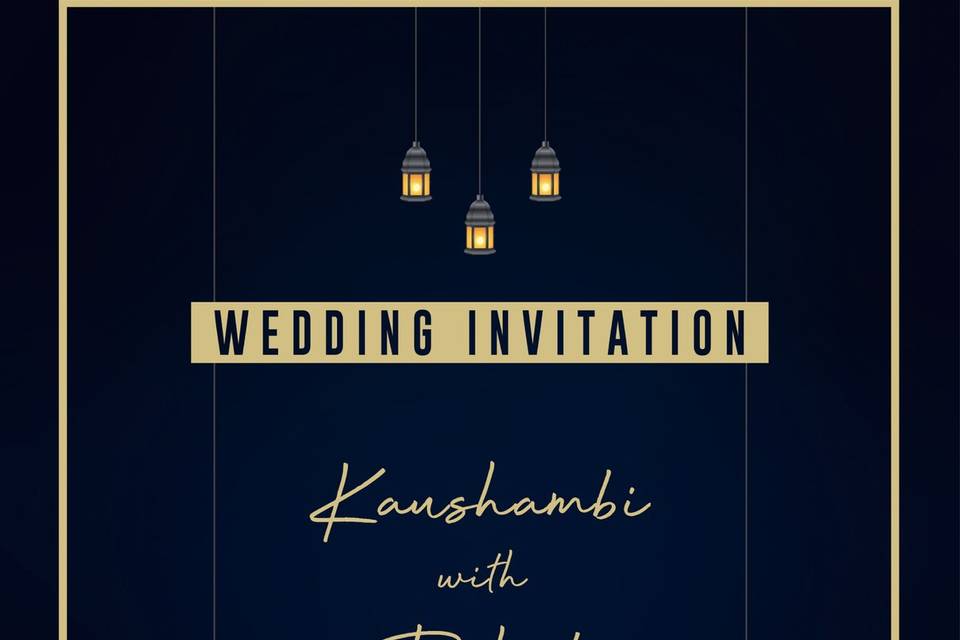 Wedding invite