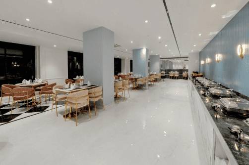 Catering setup