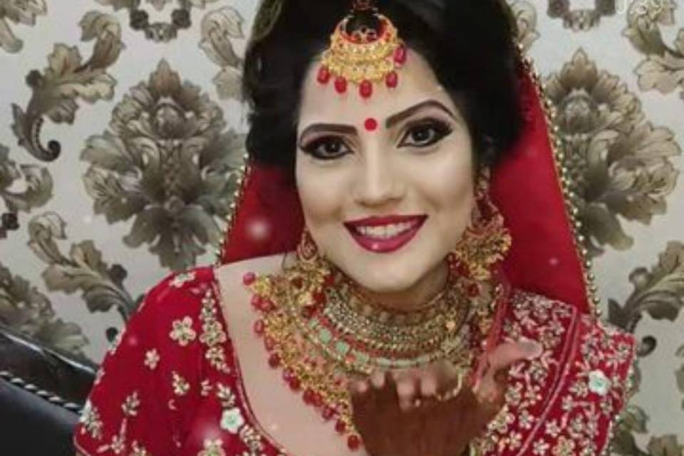 Bridal makeup