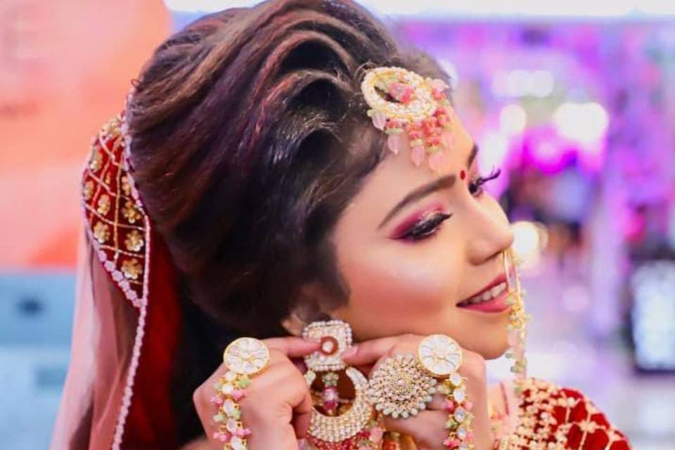 Bridal makeup