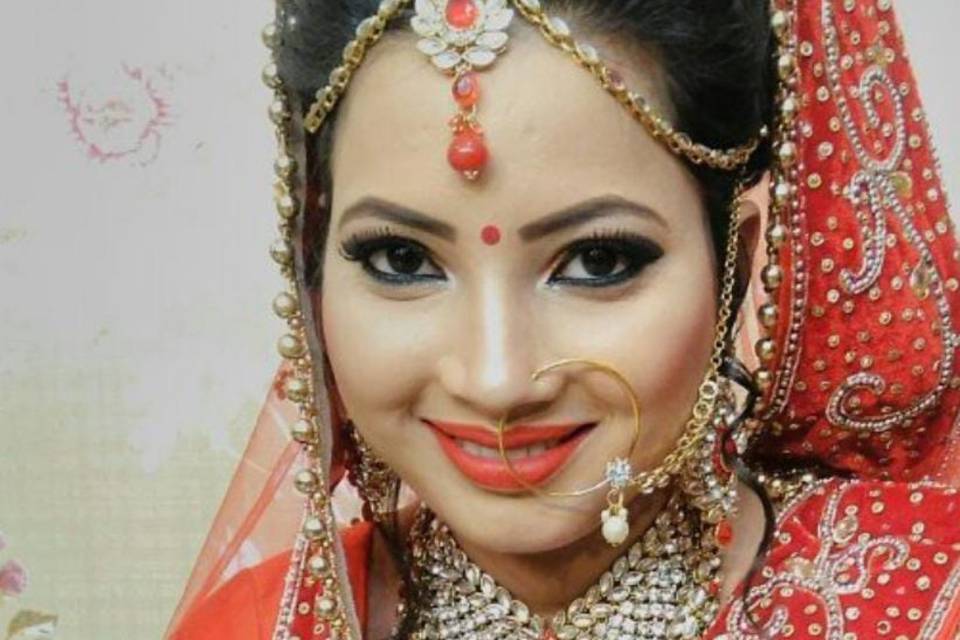 Bridal makeup