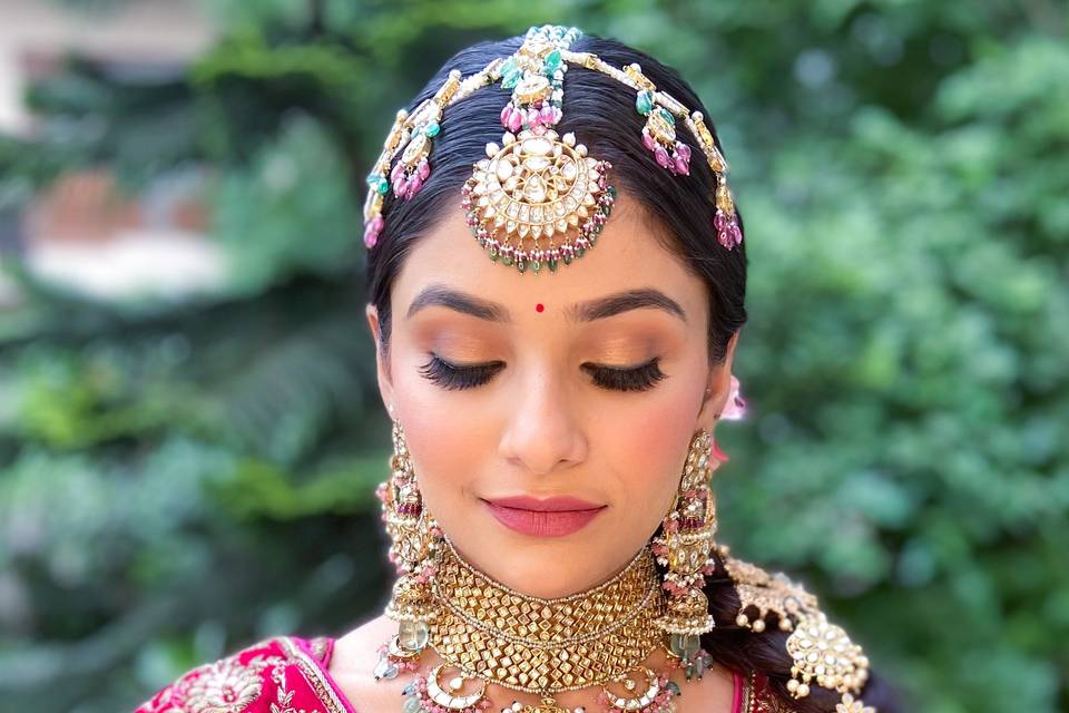 Bridal makeup