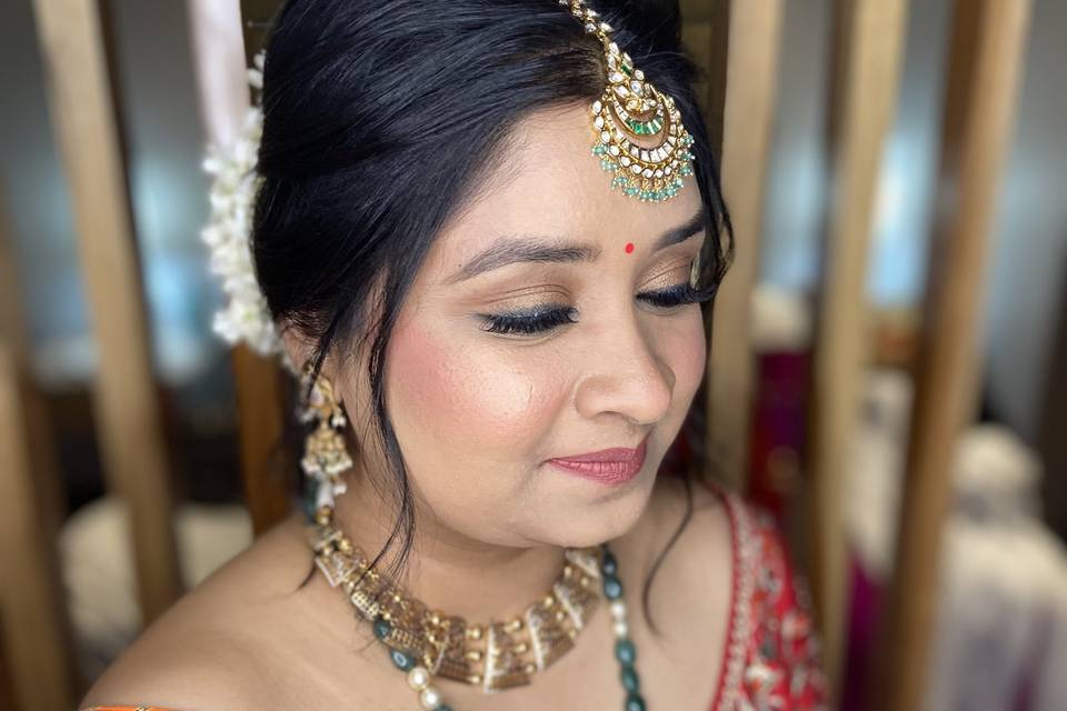 Bridal makeup