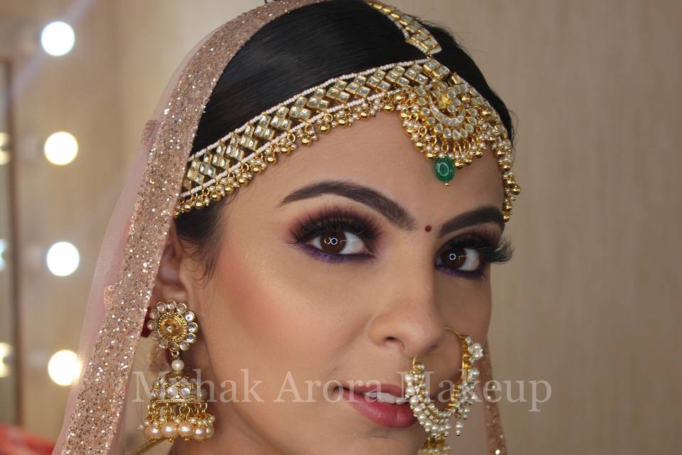 Bridal makeup