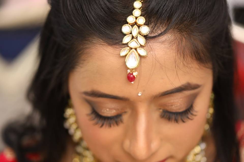 Bridal makeup