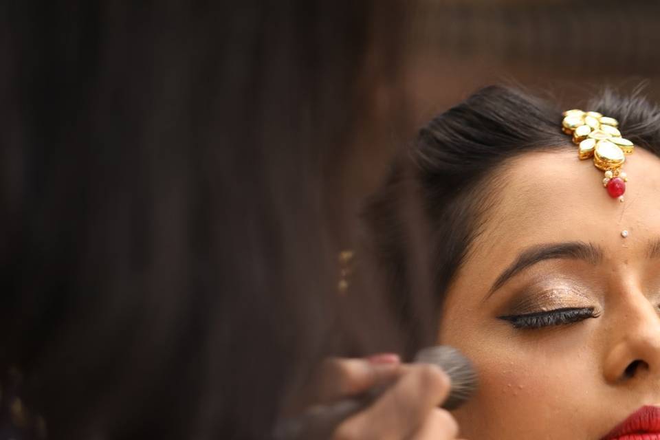 Bridal makeup