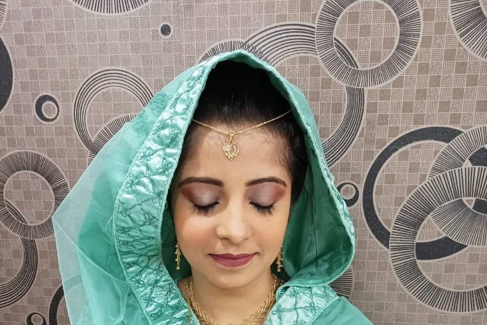 Bridal makeup