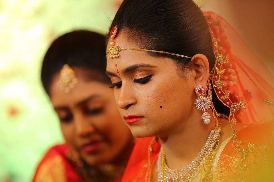 Bridal makeup