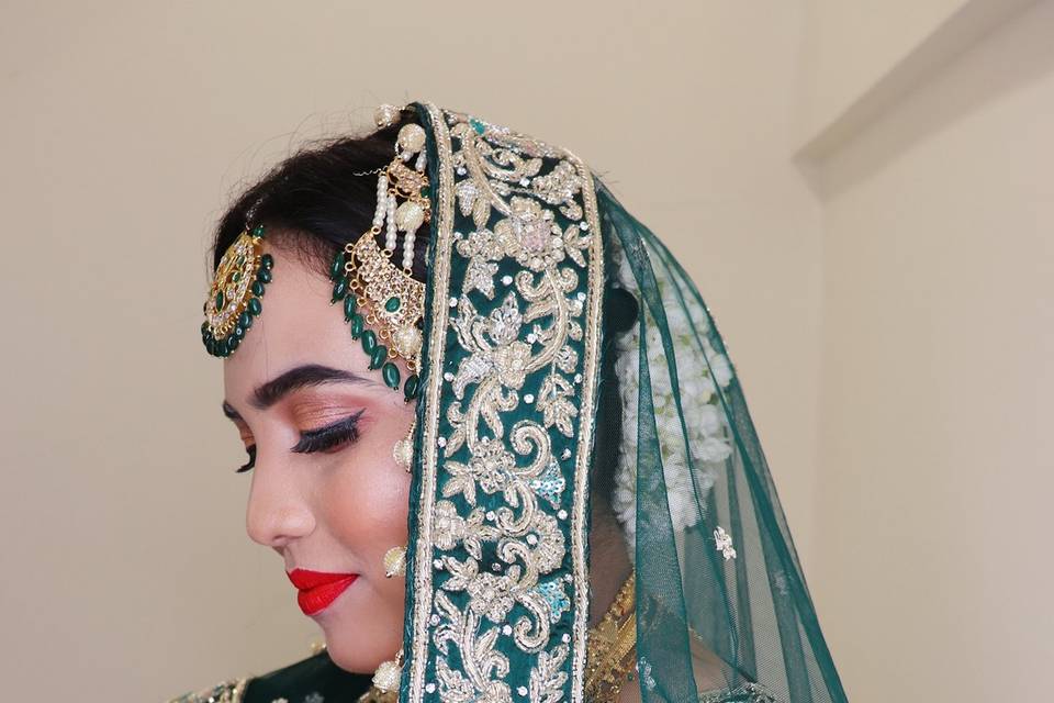 Bridal makeup