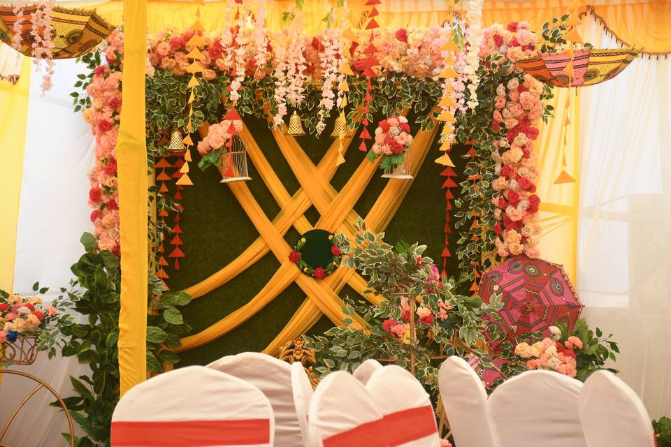 Mehendi decor