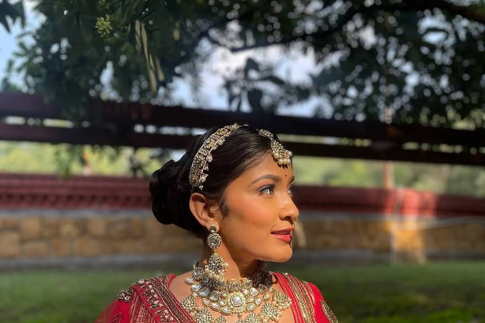 Bridal makeup