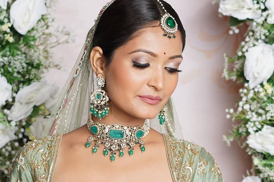 Bridal makeup