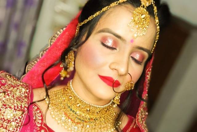 Bridal makeup