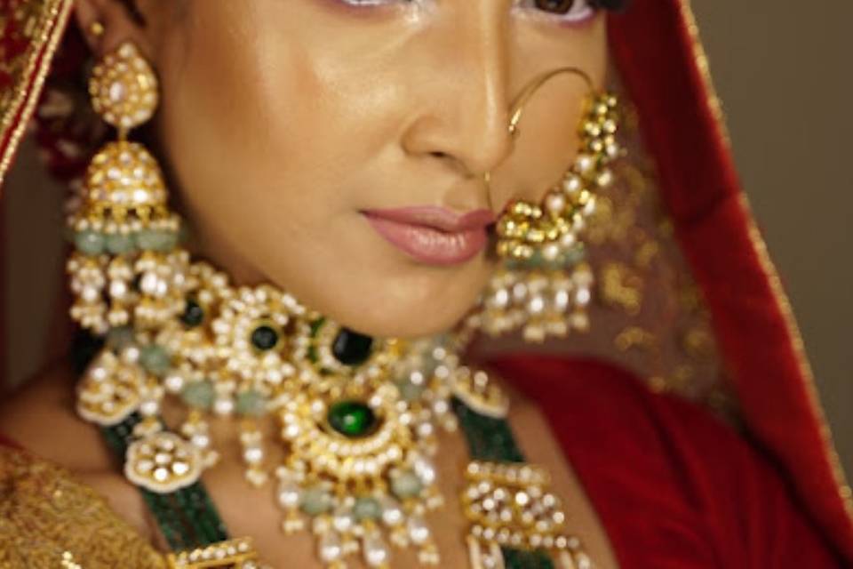 Bridal makeup