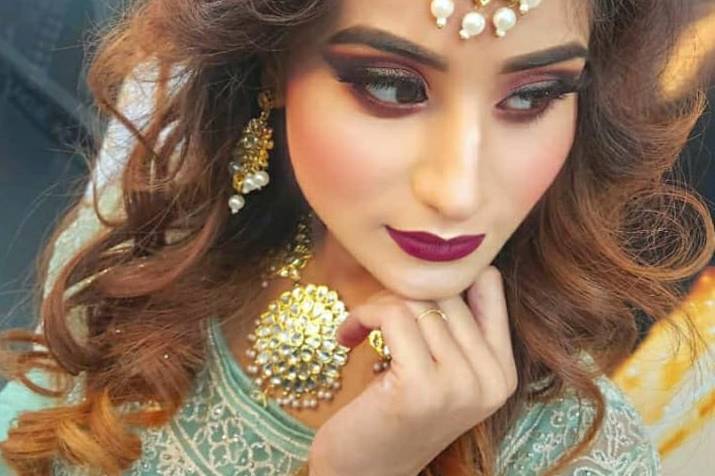 Bridal makeup