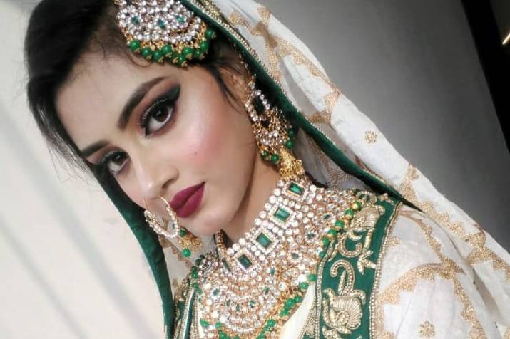 Bridal makeup