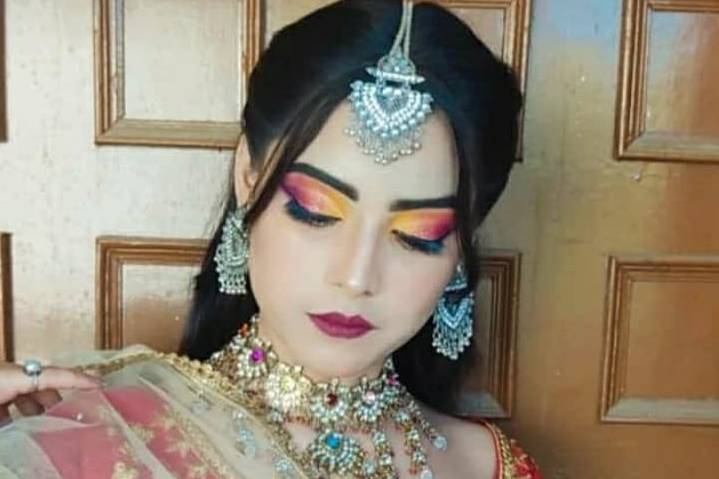 Bridal makeup