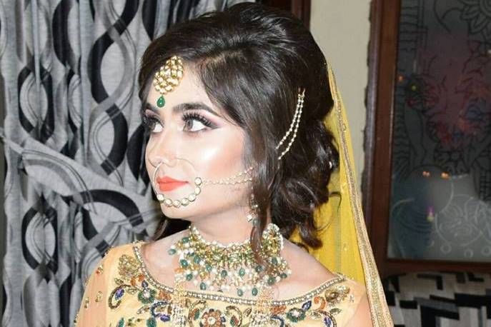 Bridal makeup