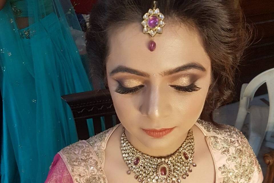 Bridal makeup