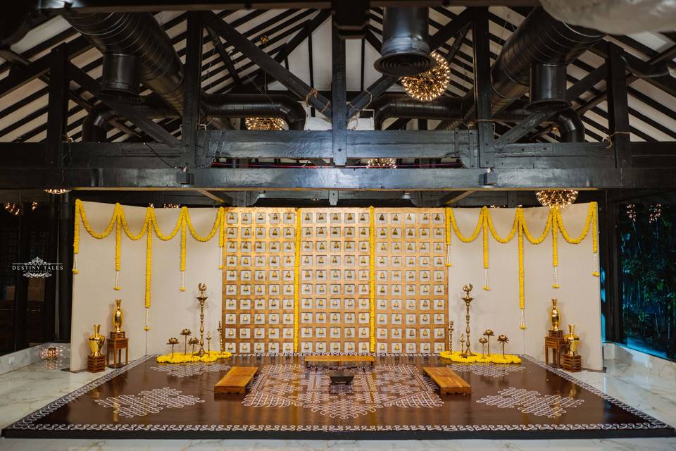 The Chettinad-inspired Decor