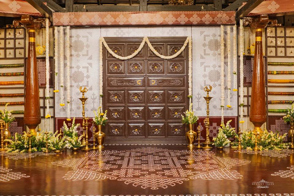 The Chettinad-inspired Decor