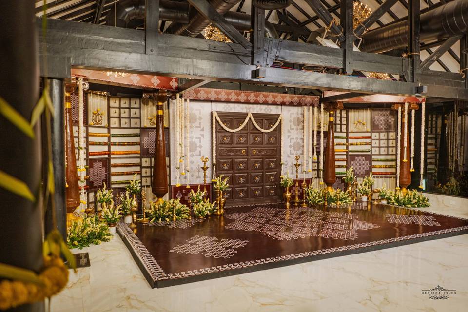 The Chettinad-inspired Decor