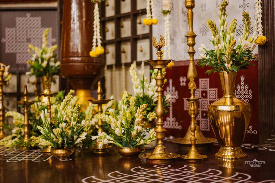 The Chettinad-inspired Decor