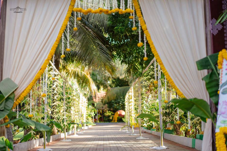 The Chettinad-inspired Decor