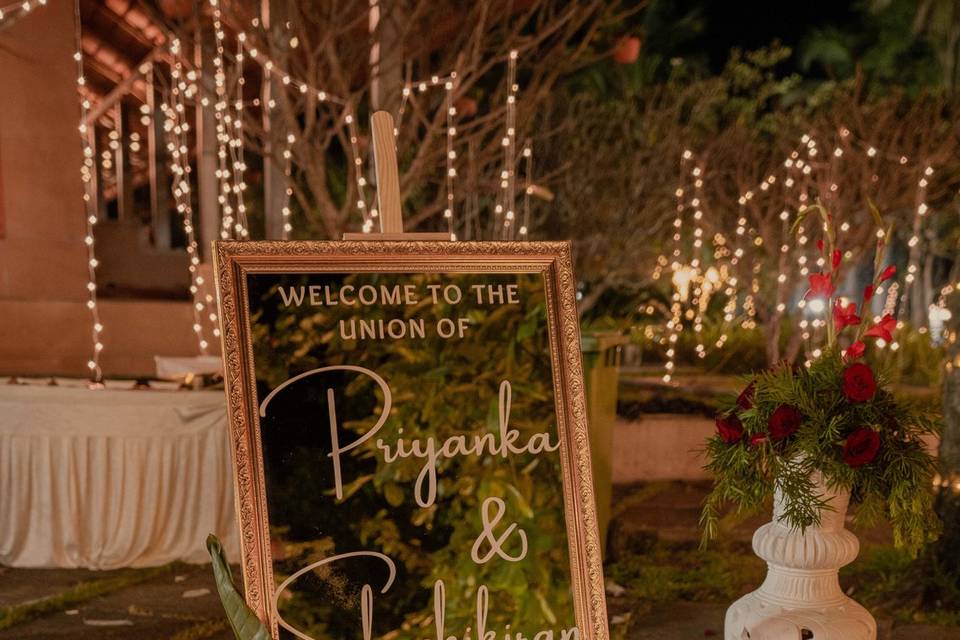 Wedding Reception Decoration