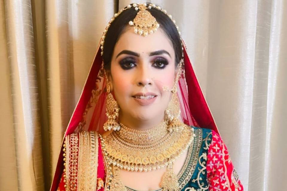 Bridal makeup