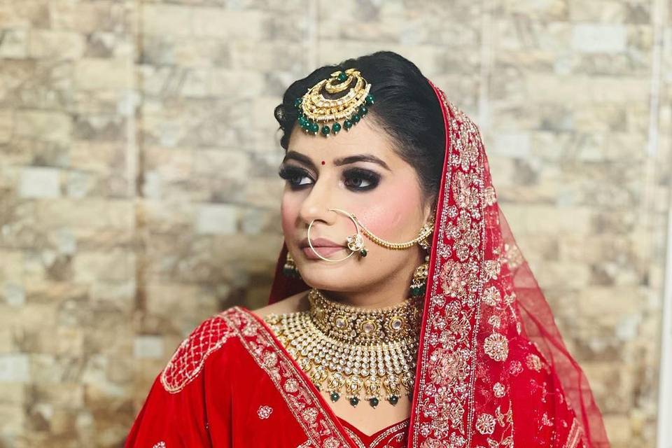 Bridal makeup